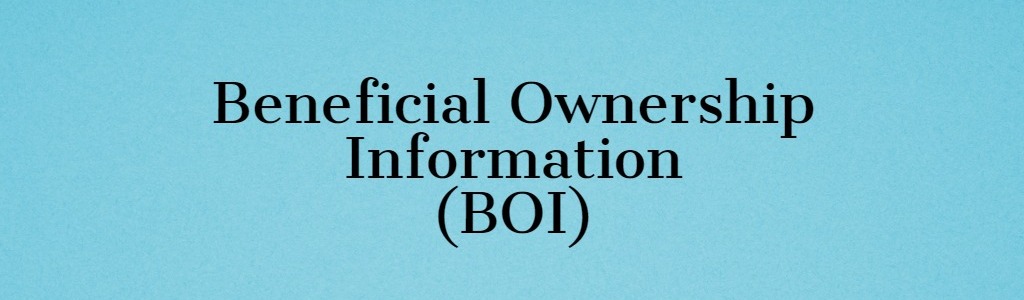 Beneficial Ownership Information