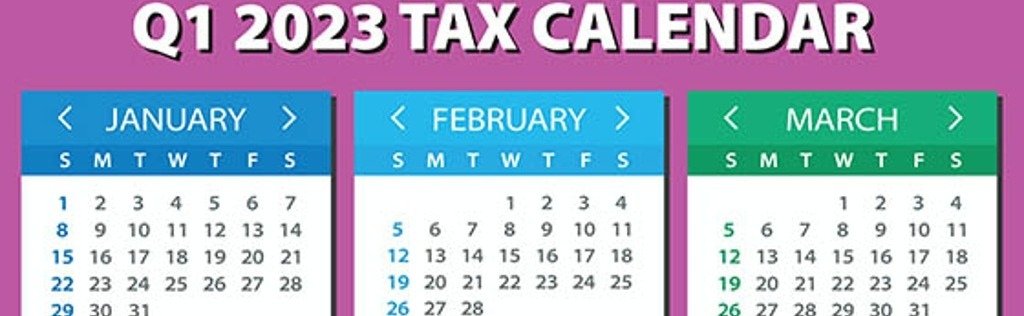 Tax Calendar Q1-1